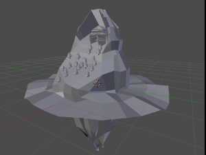 house on the mountain 3Dモデル