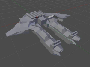 nave espacial Modelo 3D