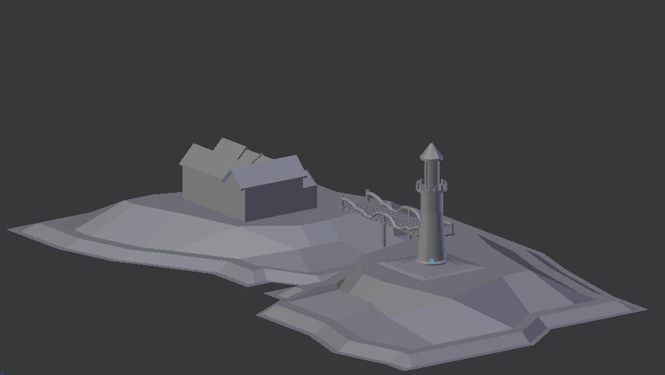 faro low poly 3D Model .c4d .max .obj .3ds .fbx .stl .blend 