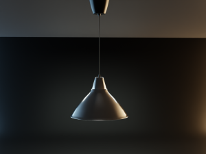 modern hanging lamp Modello 3D