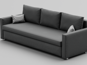 3 seater high quality sofa 3D-Modell