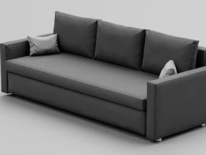 3 seater high quality sofa 3D Model