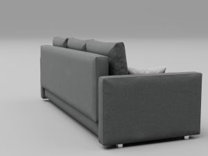 3 seater high quality sofa 3D-Modell