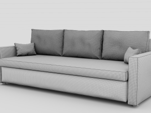 3 seater high quality sofa 3D-Modell