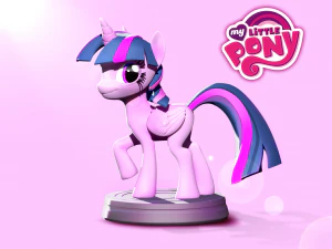 Twilight Sparkle - Little Pony 3D print model 3D 3D Print Model