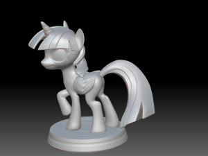 Twilight Sparkle - Little Pony 3D print model 3D 3D Print Model