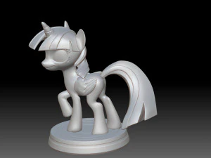 Twilight Sparkle - Little Pony 3D print model 3D 3D Print Model