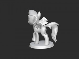 Rainbow Dashlittle ponymagic 3D Принт Модель