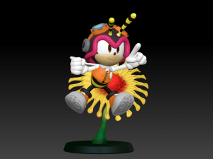 Charmy Bee 3D print model 3D Print Model