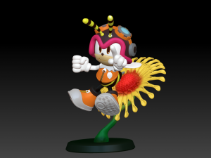 Charmy Bee 3D print model 3D Print Model
