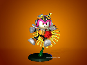 Charmy Bee 3D print model 3D Print Model