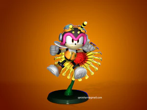 Charmy Bee 3D print model 3D Print Model