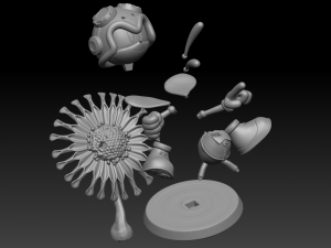 Charmy Bee 3D print model 3D Print Model