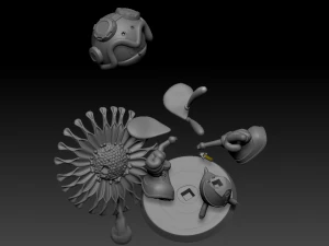 Charmy Bee 3D print model 3D Print Model