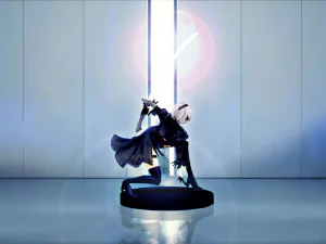 YoRHa 2B Фигурка для 3D-печати 3D Принт Модель