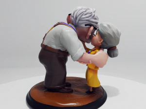 Carl and Ellie 3D print model 3D Print Model