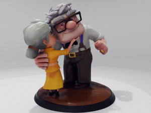 Carl and Ellie 3D print model 3D Print Model