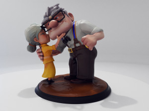 Carl and Ellie 3D print model Model Cetak 3D