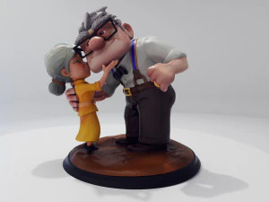 Carl and Ellie 3D print model 3D Print Model