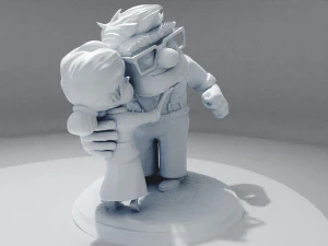 Carl and Ellie 3D print model 3D Print Model