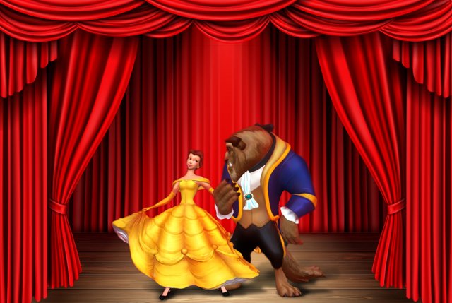 The Beauty and The Beast stl printing 3D 프린트 모델 .c4d .max .obj .3ds .fbx .stl .blend 