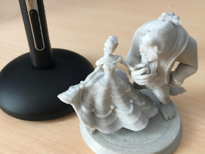 The Beauty and The Beast stl printing 3D 프린트 모델