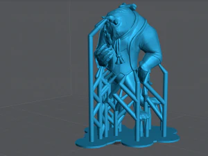 The Beauty and The Beast stl printing 3D Print Model