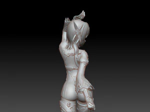 Genshin Impact - Eula Bishoujo Statue 3D print 3D Print Model