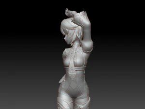 Genshin Impact - Eula Bishoujo Statue 3D print 3D Print Model