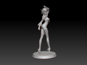 Genshin Impact - Eula Bishoujo Statue 3D print Model do druku 3D