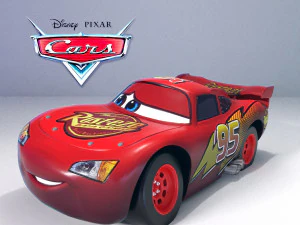 Disney Pixar Cars Döküm Şimşek McQueen Aracı 3d baskı 3D Baskı Modeli