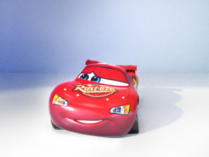 Disney Pixar Cars Diecast Lightning McQueen Vehicle 3d print 3D 프린트 모델