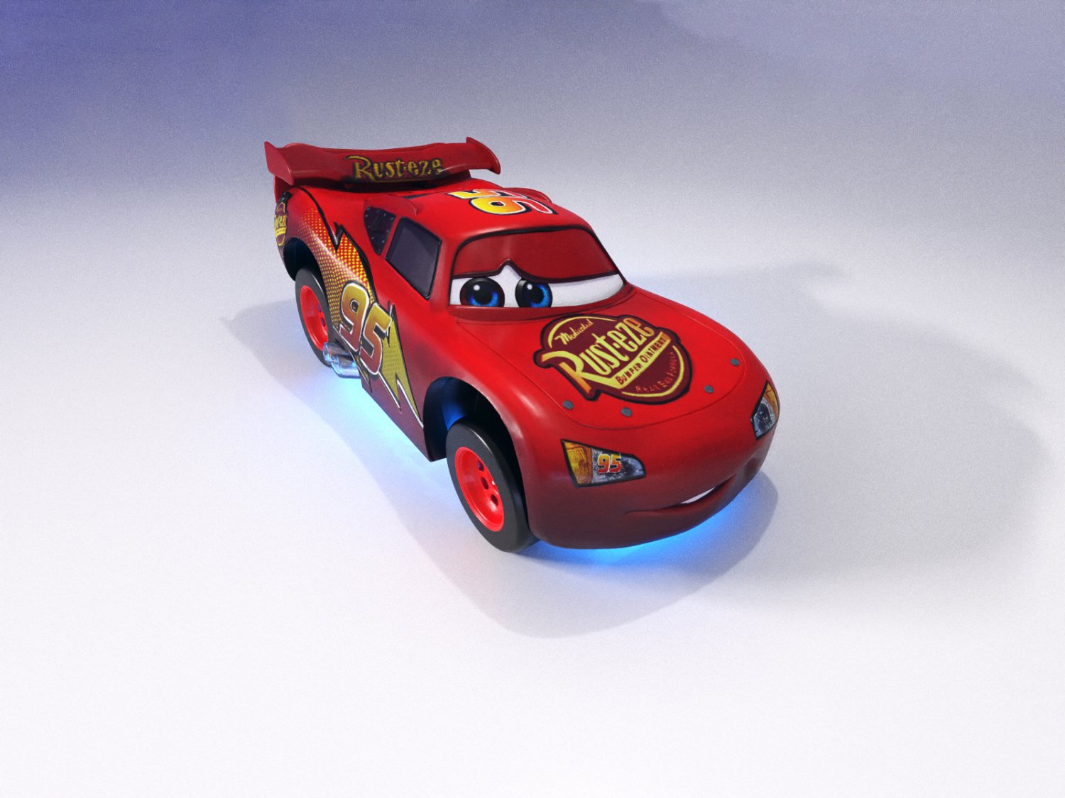 Disney Pixar Cars 3 Lot Lightning McQueen 1:55 Model Toy Cars