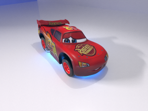 Disney Pixar Cars Diecast Lightning McQueen Vehicle 3d print 3D 프린트 모델
