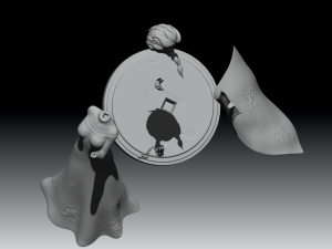 Elsa - Frozen Fan art 3D print model 3D Print Model