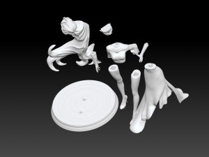 Elsa - Frozen Fan art 3D print model 3D Print Model