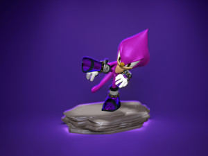 Espio 3D Figurine Model Cetak 3D