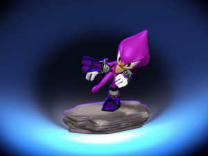 Espio 3D Figurine Model Cetak 3D