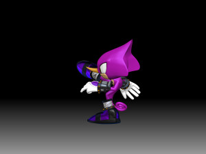 Espio 3D Figurine Model Cetak 3D
