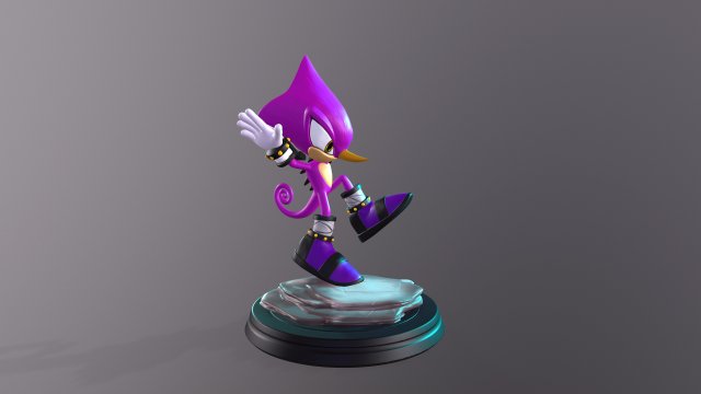 ESPIO JUM 3D FIGURINE 3D 프린트 모델 .c4d .max .obj .3ds .fbx .stl .blend 