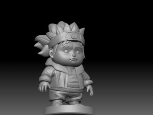 NARUTO CHIBI FIGURE 3D Print Model