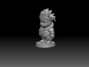 NARUTO CHIBI FIGURE 3D Print Model