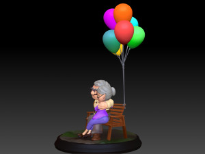 Carl and Ellie - STL FOR 3D PRINTING Model do druku 3D