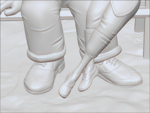 Carl and Ellie - STL FOR 3D PRINTING Model do druku 3D