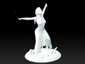 Elsa - Frozen Fan art 3D print model Modelo de Impressão 3D