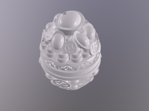 Beautiful Bakhoor Incense Burner Oud Agarwood Burner asia Patterned 3D Print Model