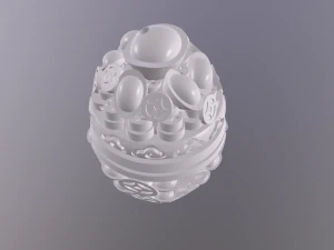 Beautiful Bakhoor Incense Burner Oud Agarwood Burner asia Patterned 3D Print Model