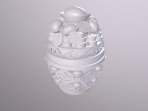 Beautiful Bakhoor Incense Burner Oud Agarwood Burner asia Patterned 3D Print Model