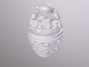 Beautiful Bakhoor Incense Burner Oud Agarwood Burner asia Patterned 3D Print Model