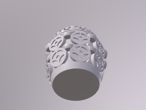 Beautiful Bakhoor Incense Burner Oud Agarwood Burner asia Patterned 3D Print Model